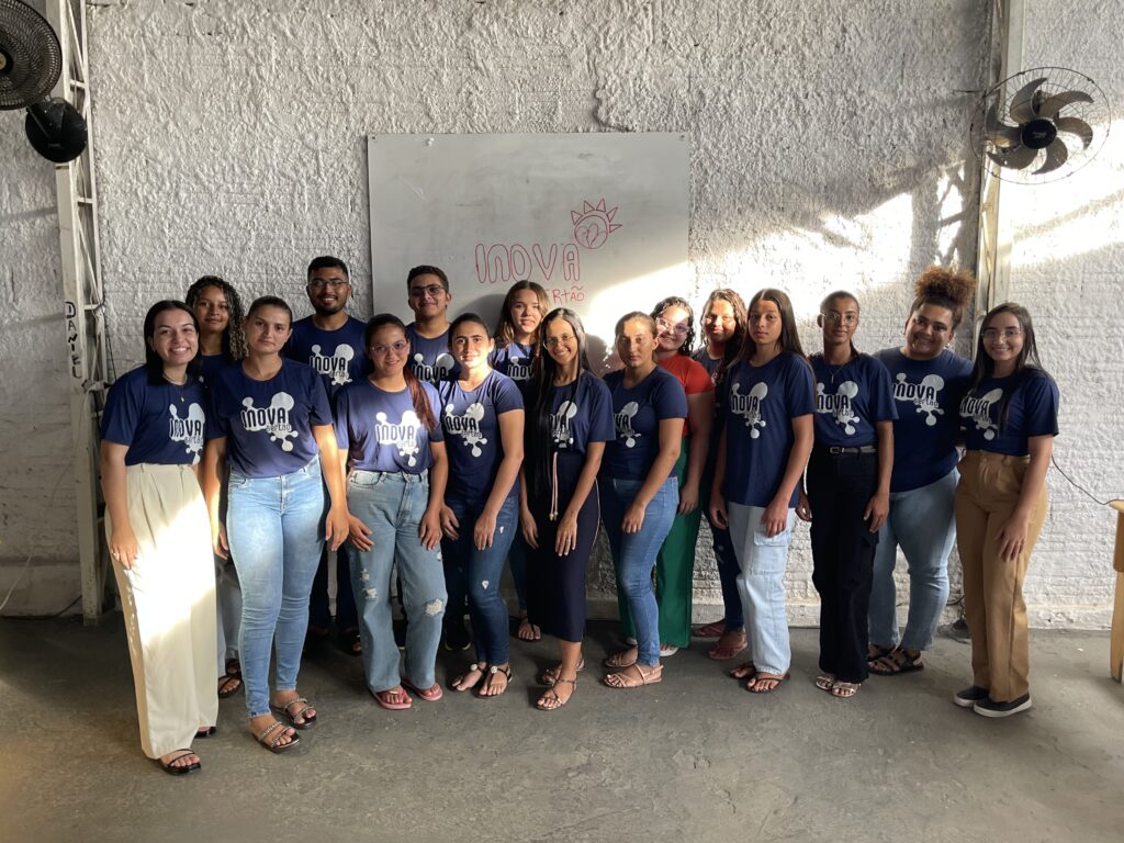alunos do curso Inova Sertão, Marketing e Tecnologia 
